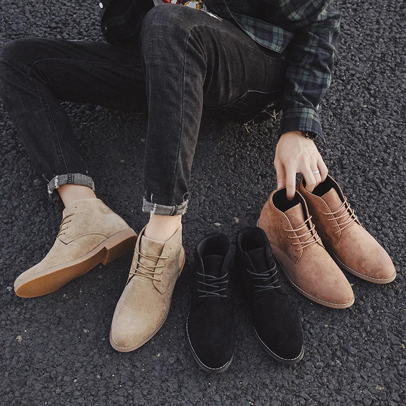 Bota de Camurça Masculina Taro