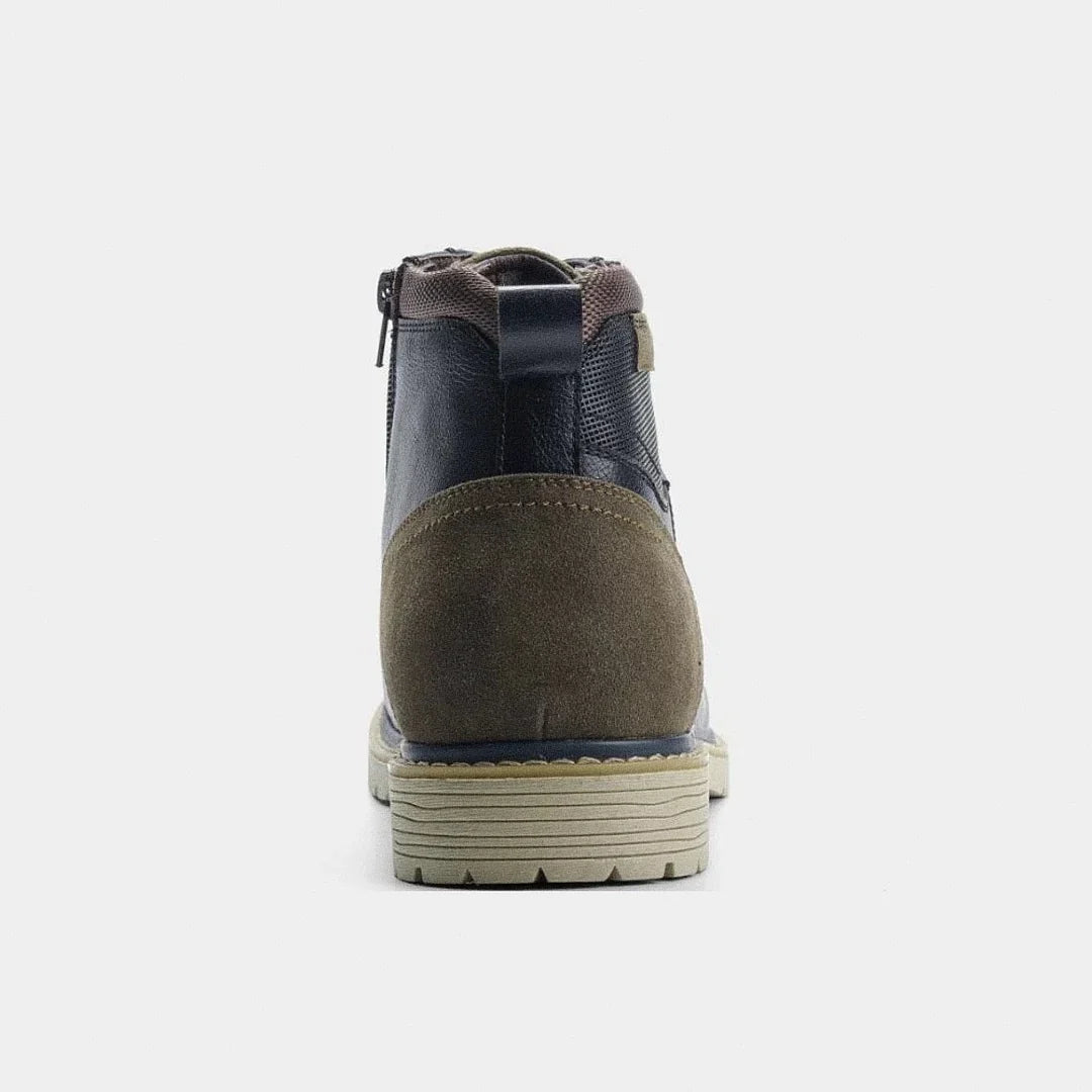 Bota Masculina de Couro Brennor