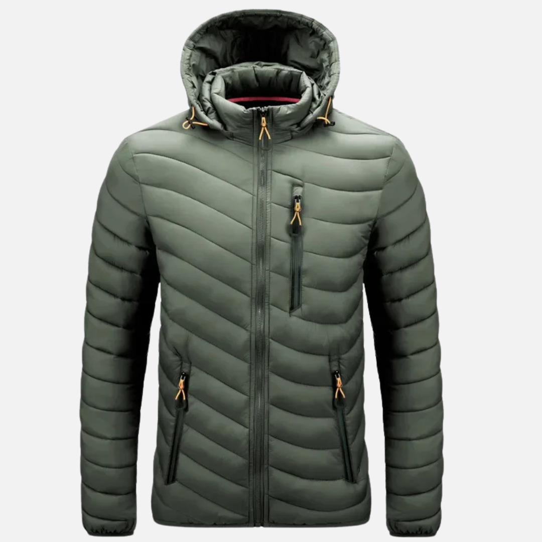 Jaqueta de Couro Masculina Korve KV199
