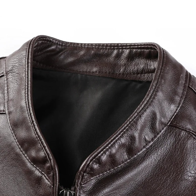 Jaqueta De Couro Masculina Korve KV064