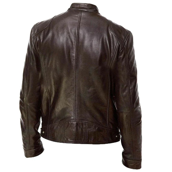 Jaqueta de Couro Masculina Korve KV090