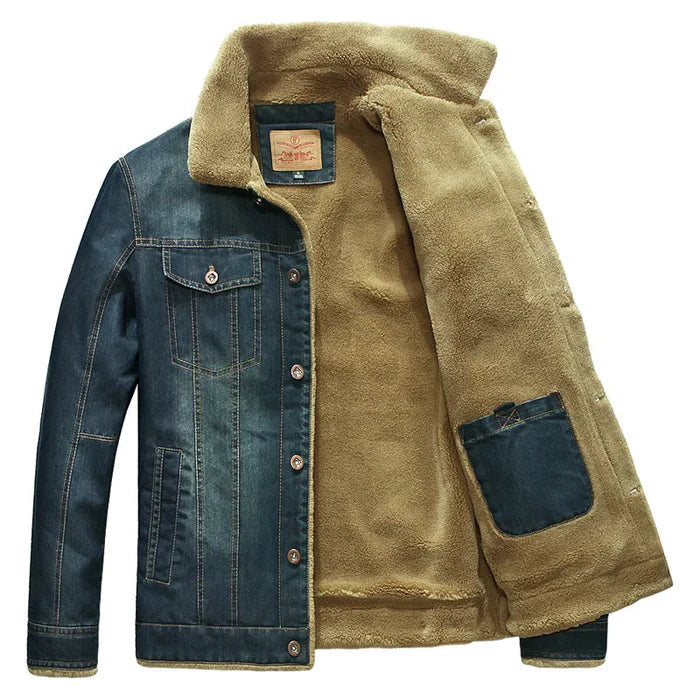 Jaqueta Jeans Masculina Acolchoada Korve KV121