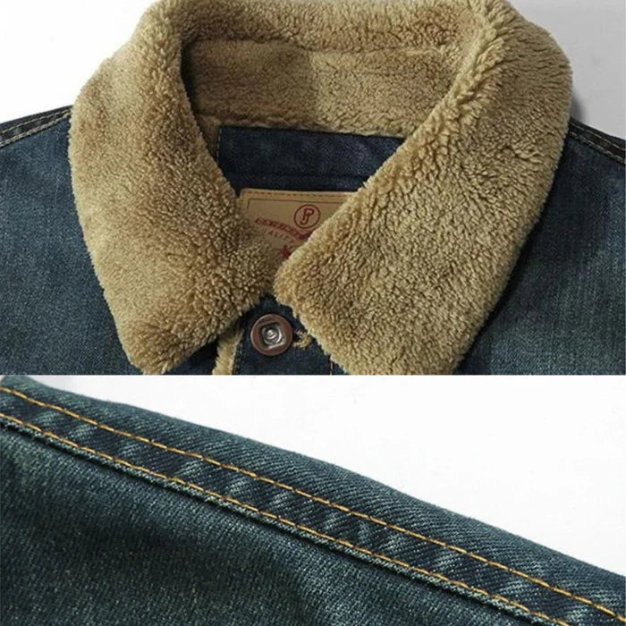 Jaqueta Jeans Masculina Acolchoada Korve KV121