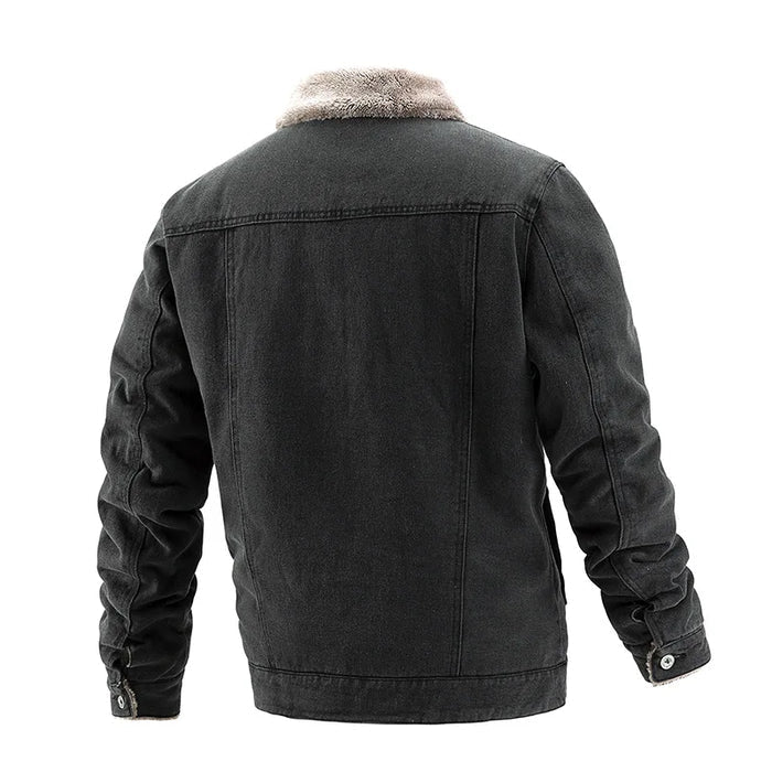 Jaqueta Jeans Masculina com Interior Forrada Korve KV115