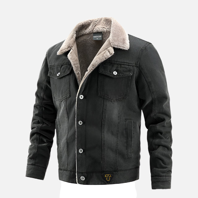 Jaqueta Jeans Masculina com Interior Forrada Korve KV115