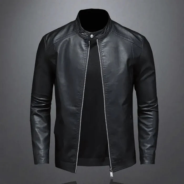 Jaqueta Masculina em Couro Korve KV073