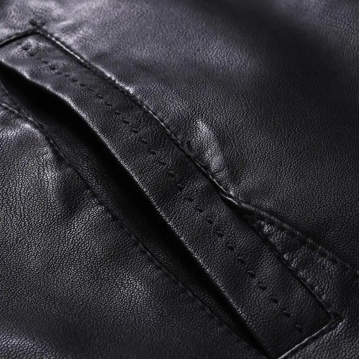 Jaqueta Masculina em Couro Korve KV073