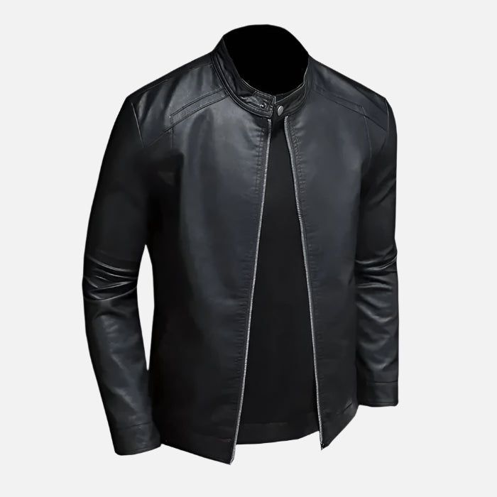 Jaqueta Masculina em Couro Korve KV073