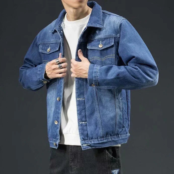 Jaqueta Masculina Jeans Acolchoado Korve KV091