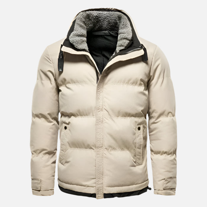 Jaqueta Masculina Puffer Forrada em Lã Korve KV071