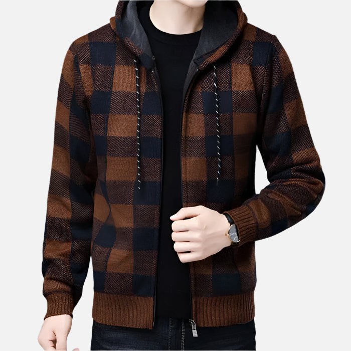 Jaqueta Masculina Xadrez Korve KV114