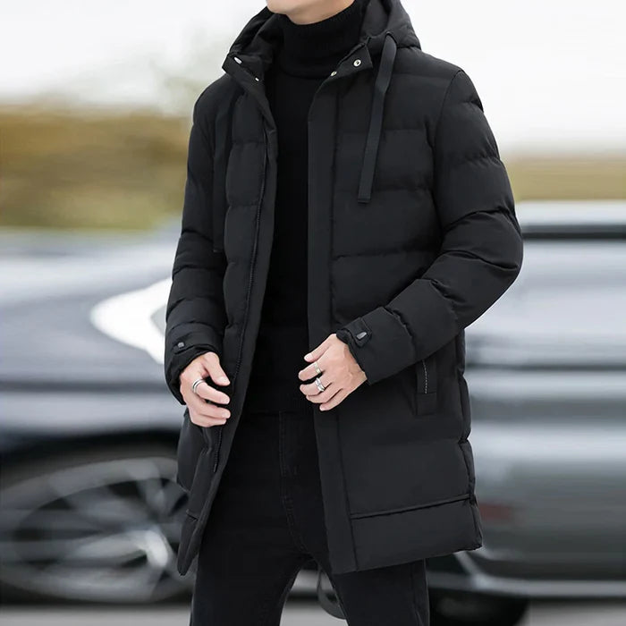 Jaqueta Puffer Masculina Alongada Korve KV097