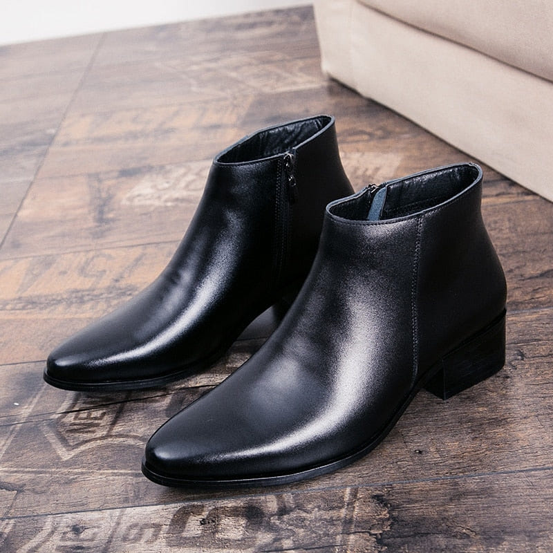 Bota de Couro Masculina Fenric Korr
