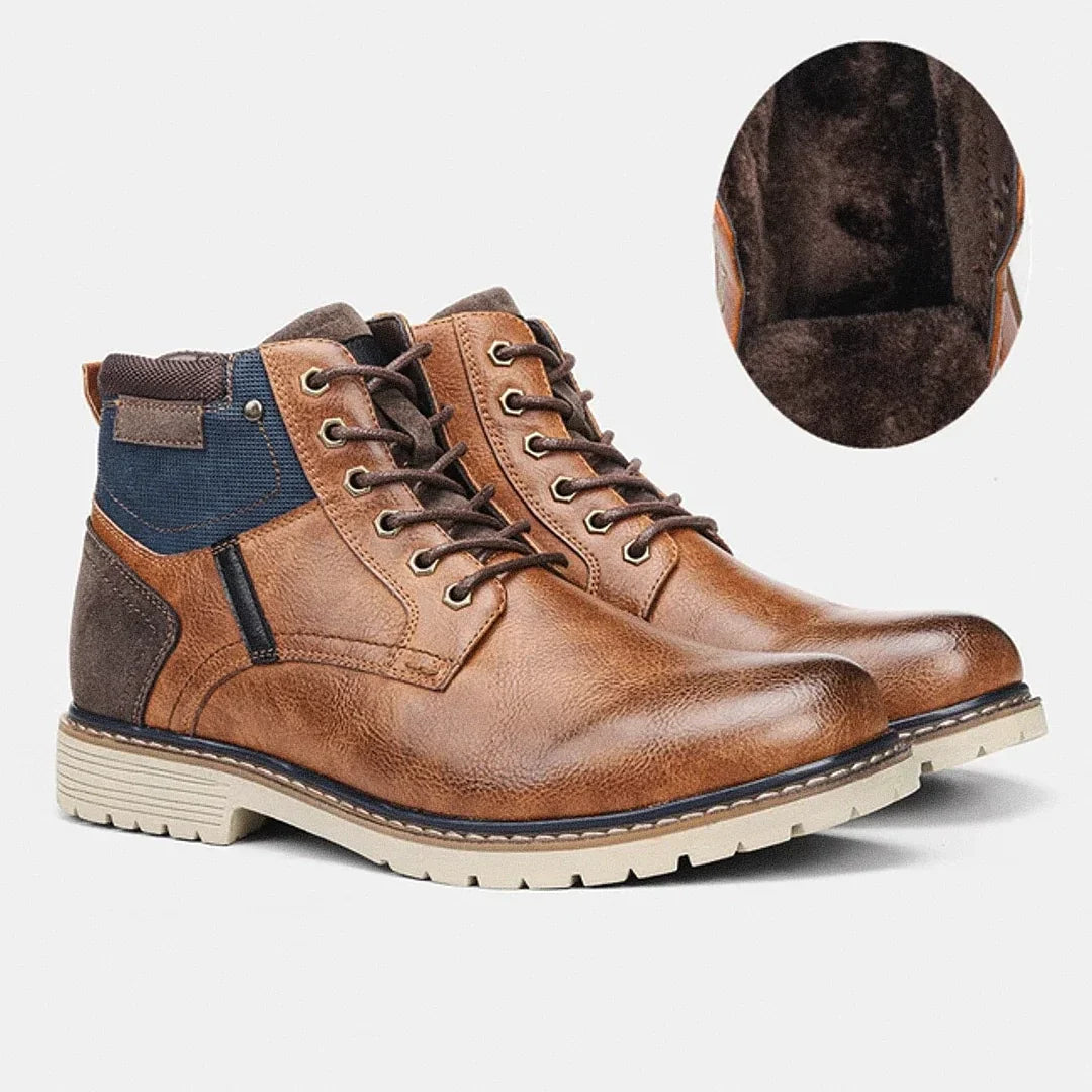 Bota Masculina de Couro Brennor