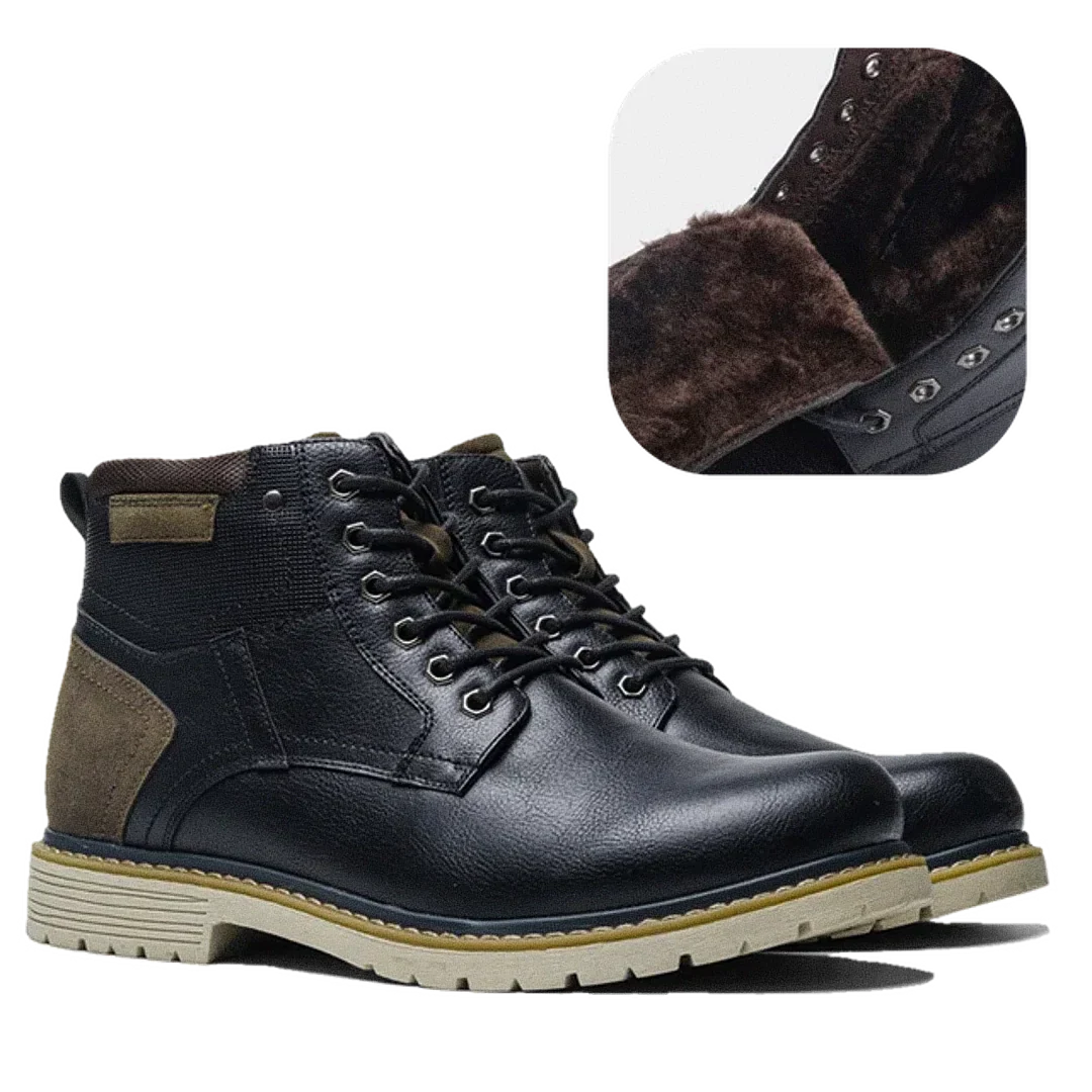 Bota Masculina de Couro Brennor