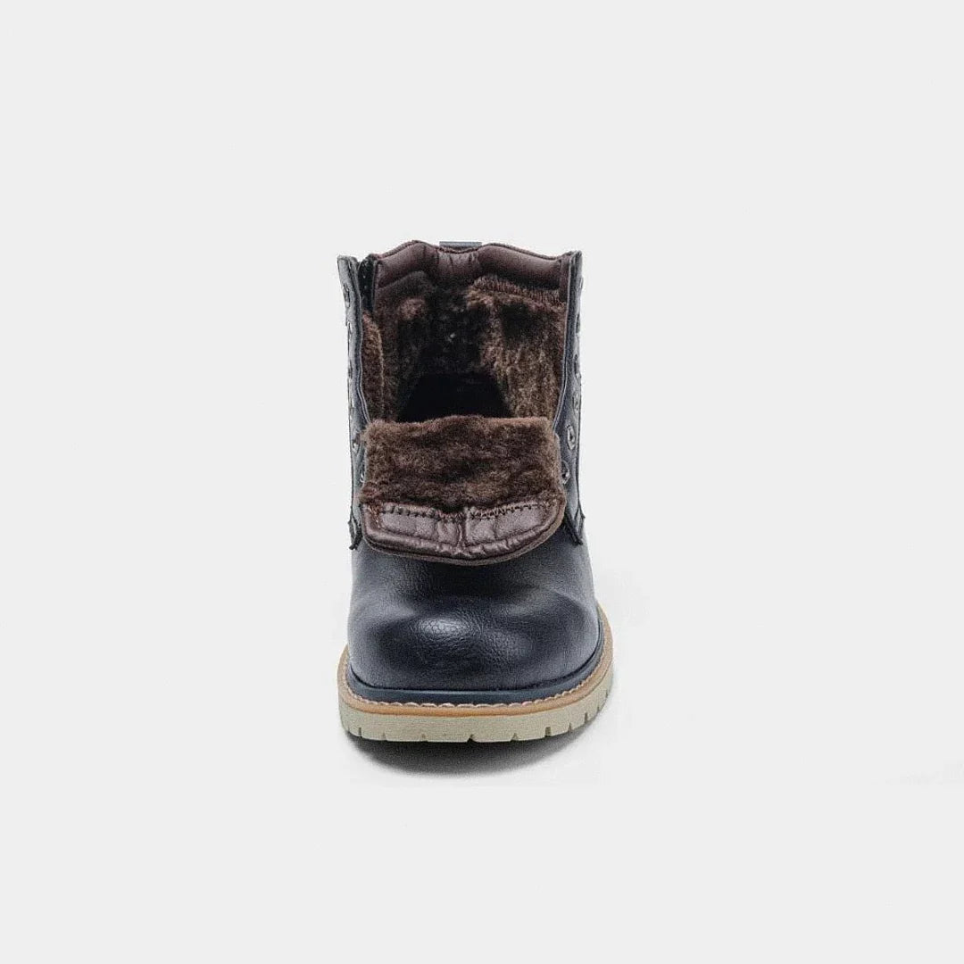 Bota Masculina de Couro Brennor