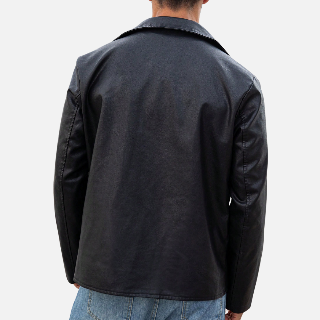 Jaqueta de Couro Masculina Korve KV150