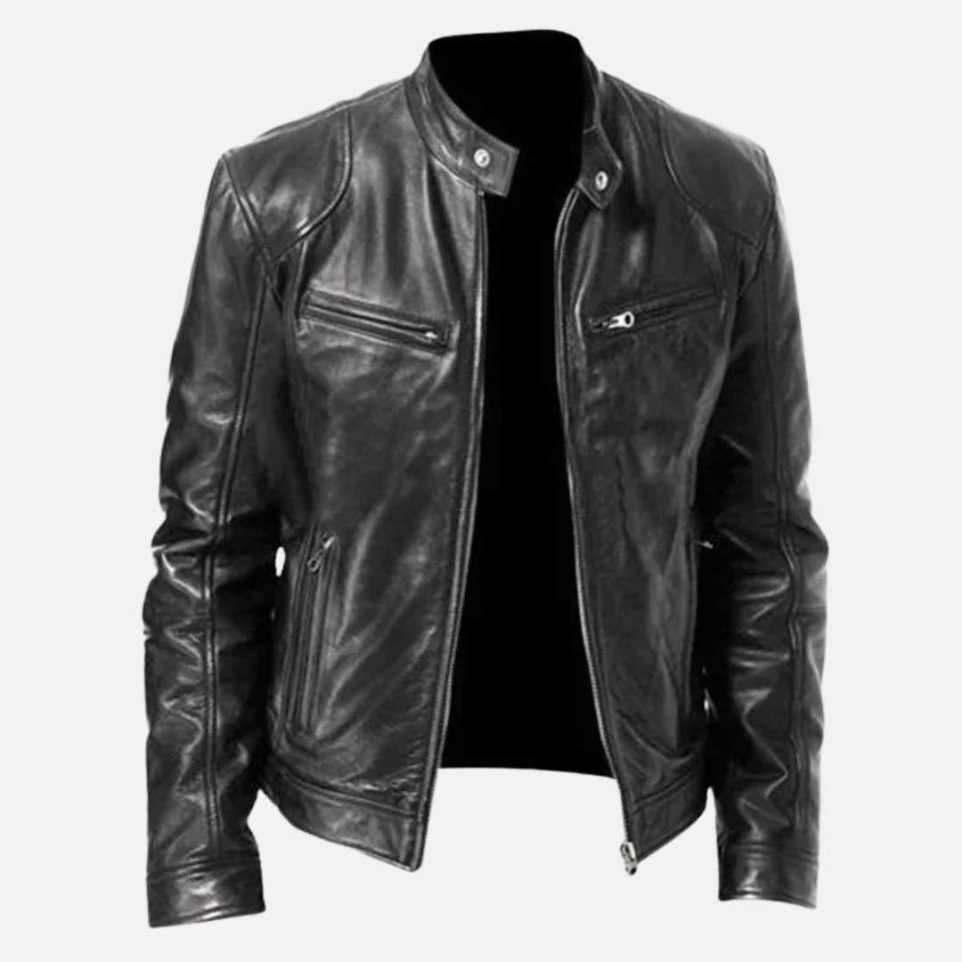Jaqueta de Couro Masculina Korve KV145