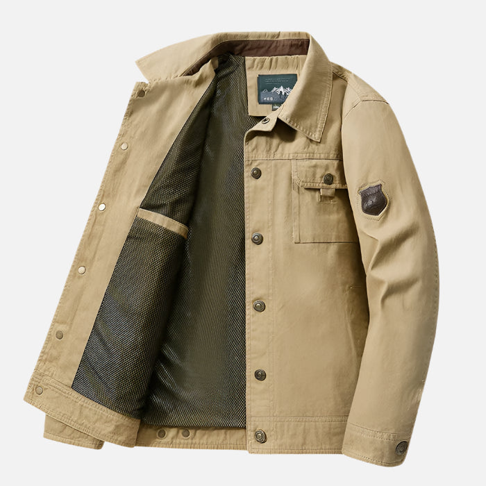 Jaqueta Casual Masculina em Algodão Korve KV061