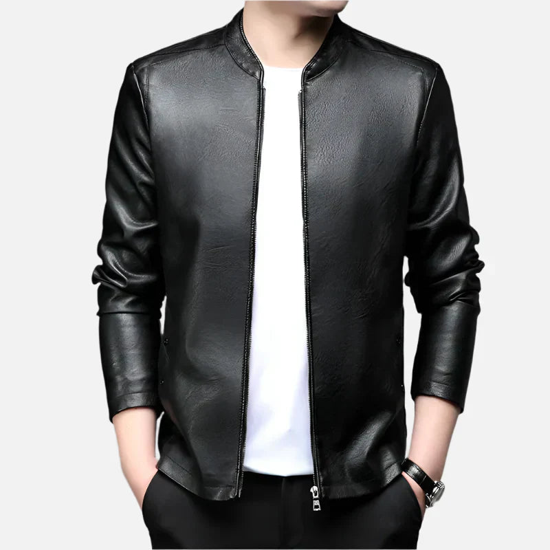 Jaqueta De Couro Masculina Korve KV064