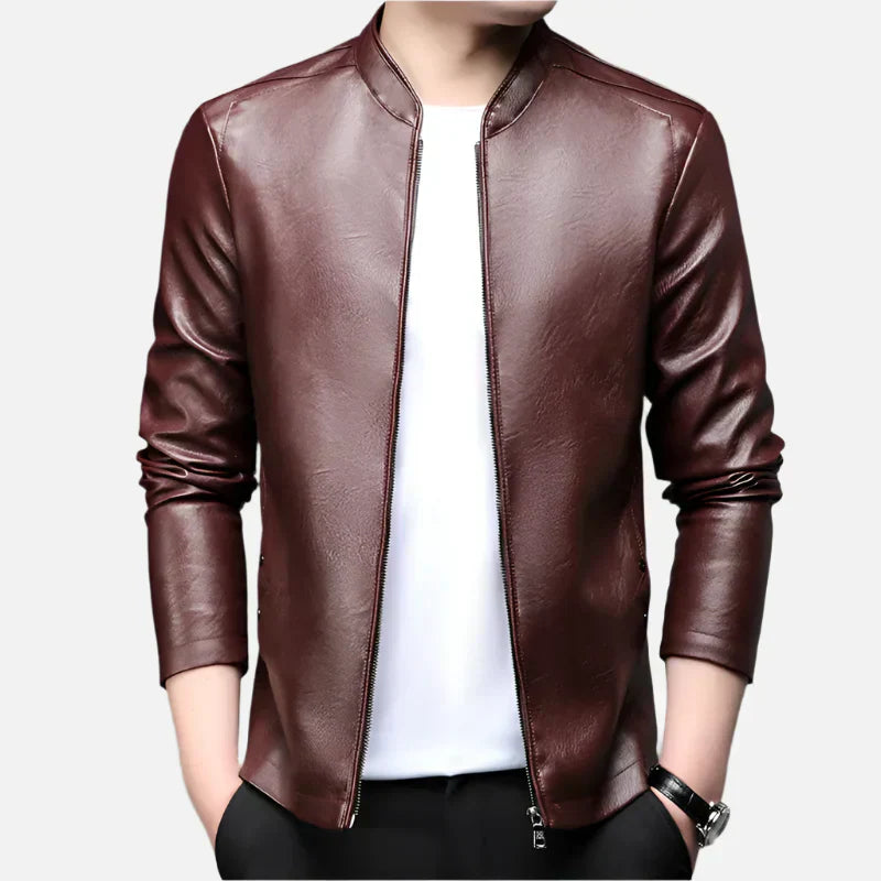 Jaqueta De Couro Masculina Korve KV064