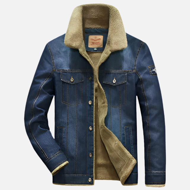 Jaqueta Jeans Masculina Acolchoada Korve KV121