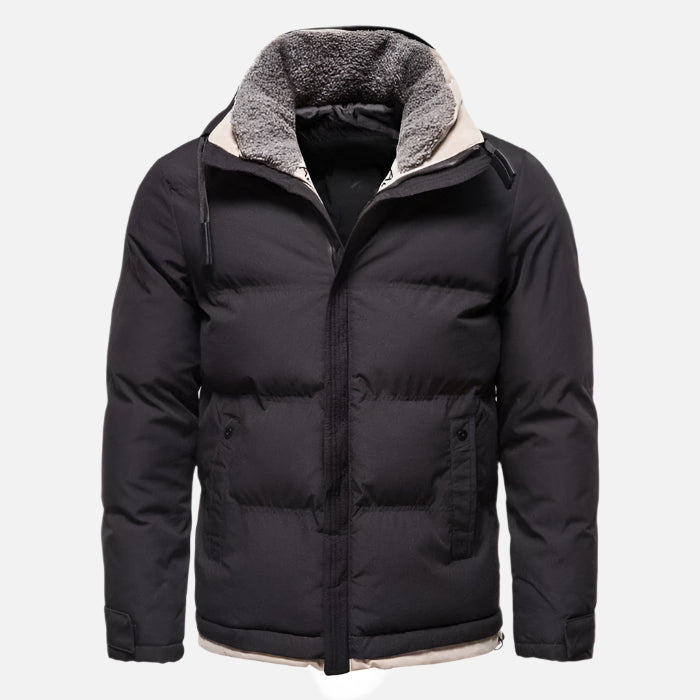 Jaqueta Masculina Puffer Forrada em Lã Korve KV071